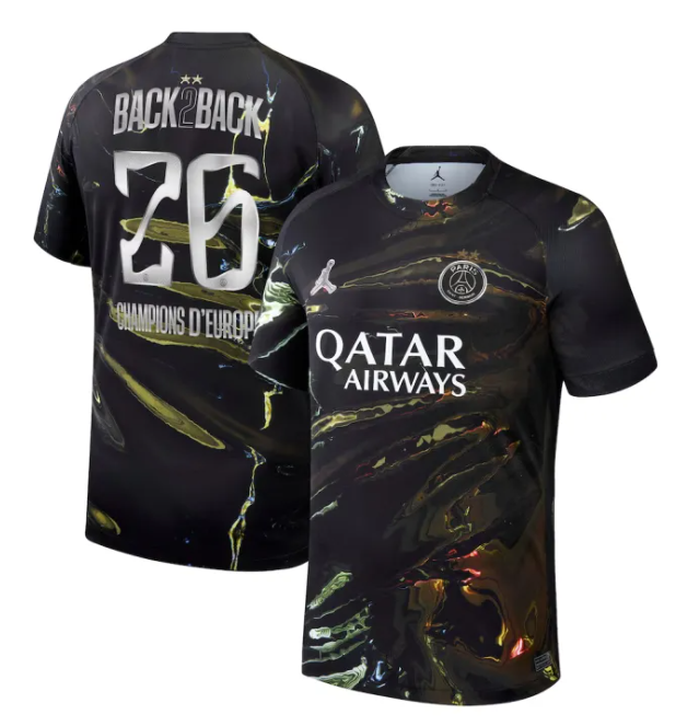 Paris Saint Germain Night Edition Champions of Europe 2026 Men Jersey