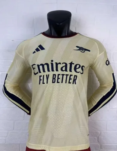 Arsenal Third Player Long Sleeve Men Jersey 26/27