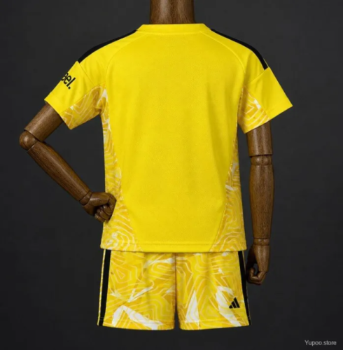 Arsenal Yellow Goalkeeper Kids Suit 26/27