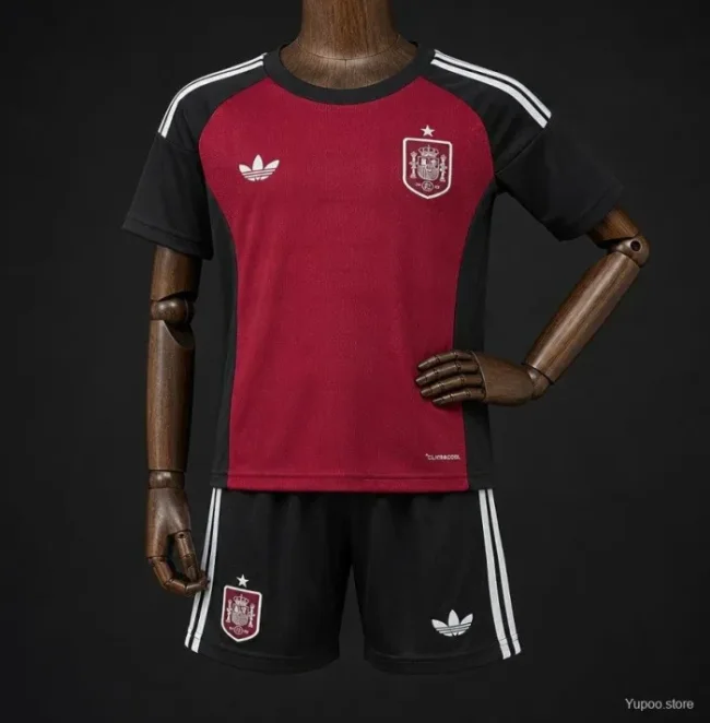 Spain 2026 World Cup Away Goalkeeper Man Jersey Suit