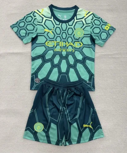 Manchester City Goalkeeper Kids Suit 26/27