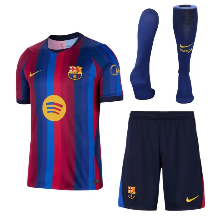 Barcelona Home Kids Suit & Socks 26/27