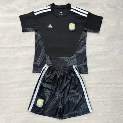 Aston Villa Man Black Goalkeeper Men Jersey Suit 26/27