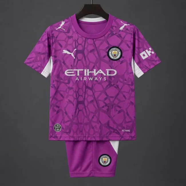 Manchester City Goalkeeper Kids Suit 26/27