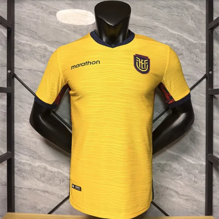 Ecuador 2026 World Cup Home Player Version Man Jersey
