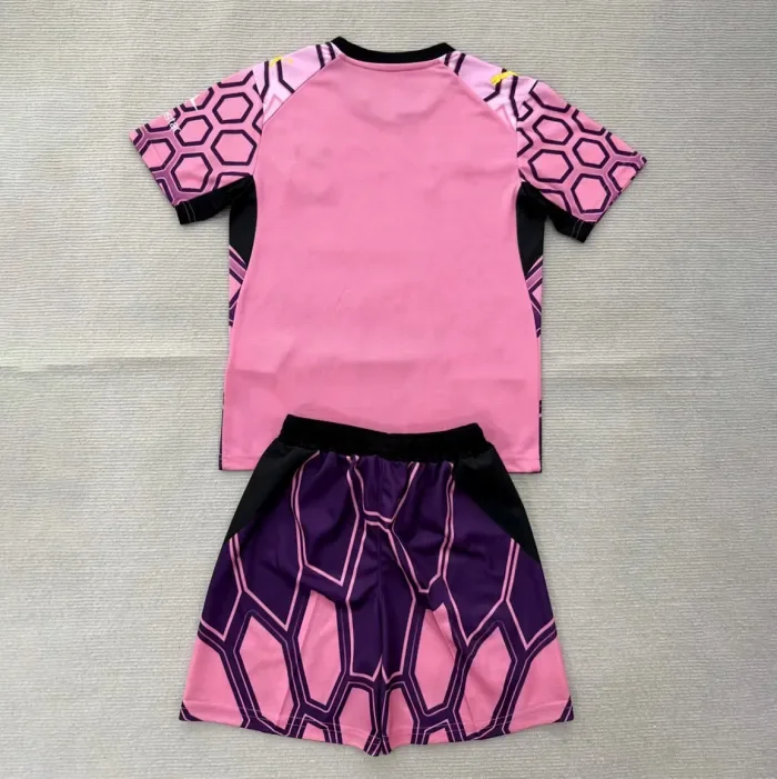 Borussia Dortmund Goalkeeper Purple Kids Suit 26/27