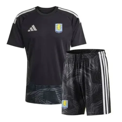 Aston Villa Man Black Goalkeeper Men Jersey Suit 26/27