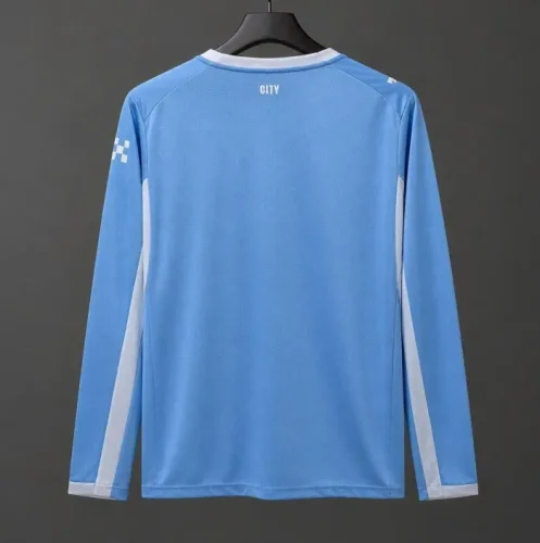 Manchester City Home Men Long Sleeve Jersey 26/27