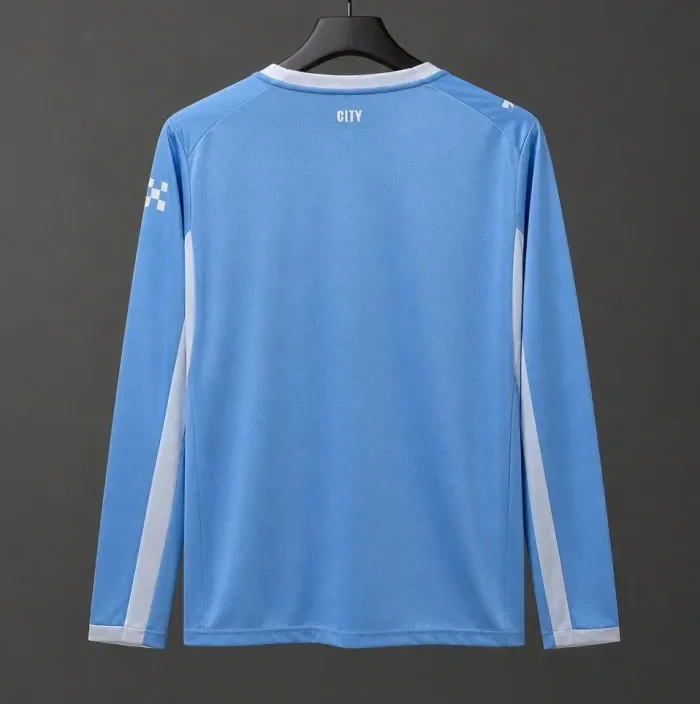 Manchester City Home Men Long Sleeve Jersey 26/27