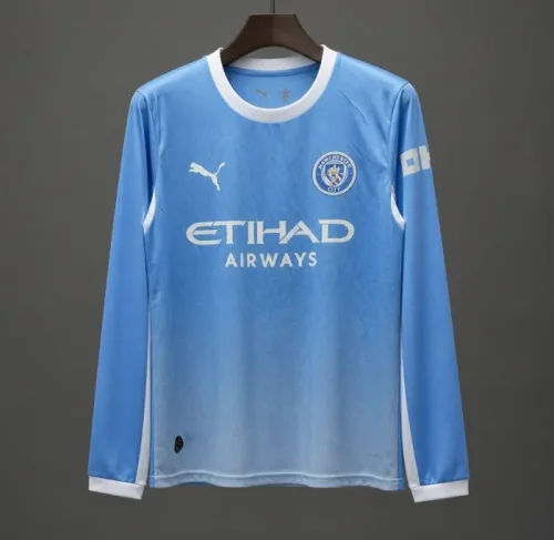 Manchester City Home Men Long Sleeve Jersey 26/27