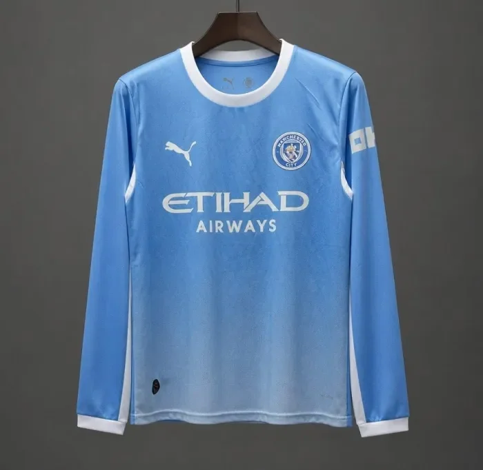 Manchester City Home Men Long Sleeve Jersey 26/27
