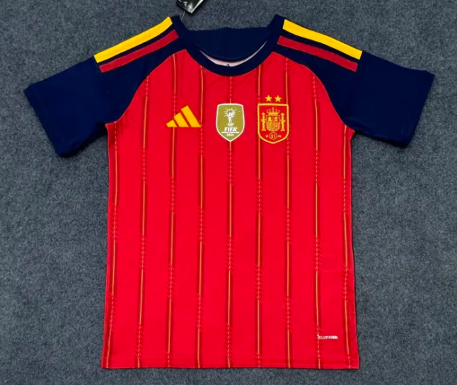 Spain 2026 World Cup Home Man Jersey (2 stars)