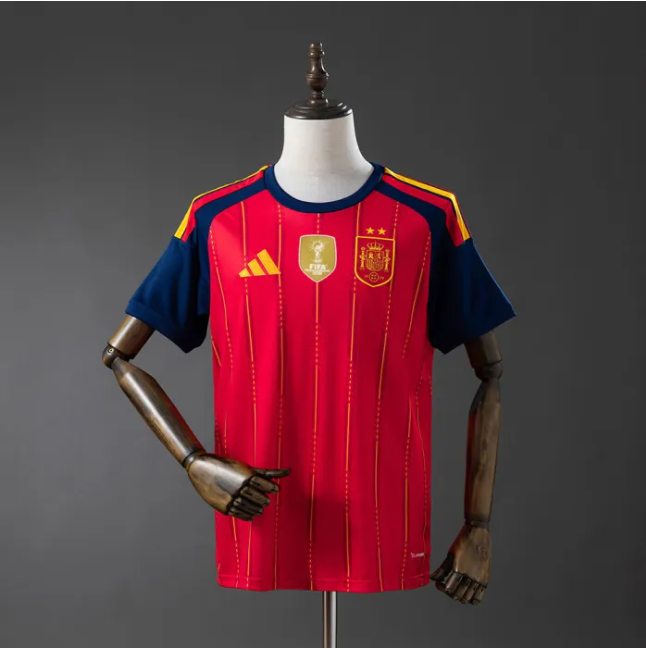Spain 2026 World Cup Home Man Jersey (2 stars)