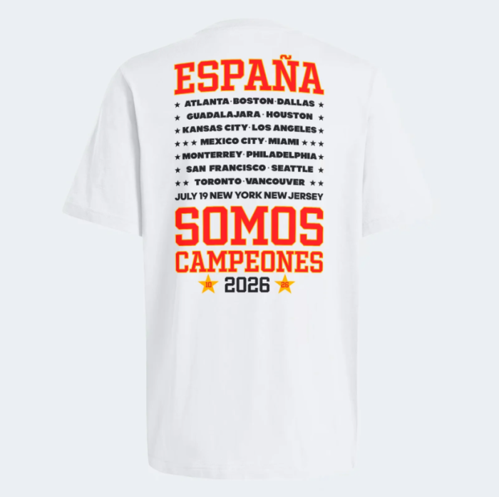 España Campeones 2026 World Cup Victory Commemorative T Shirt