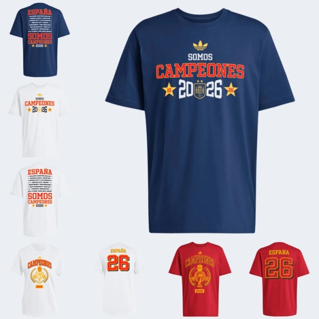 España Campeones 2026 World Cup Victory Commemorative T Shirt