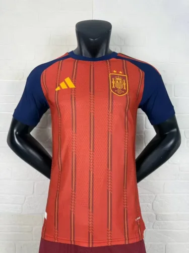 Spain 2026 World Cup Home Player Man Jersey (2 stars)