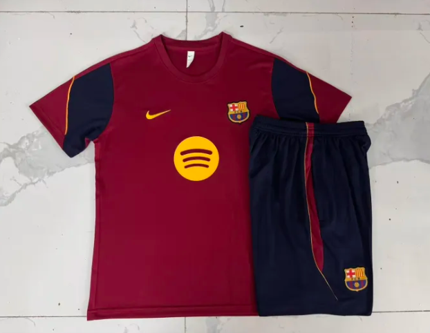 Barcelona Training Short Sleeve Suit 26/27