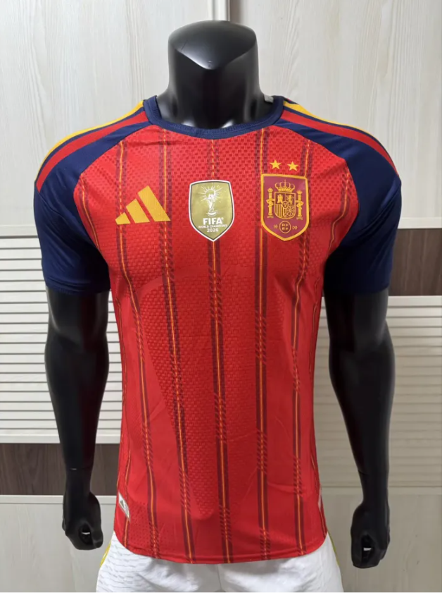 Spain 2026 World Cup Champions 26 Home Man Jersey (2 stars)