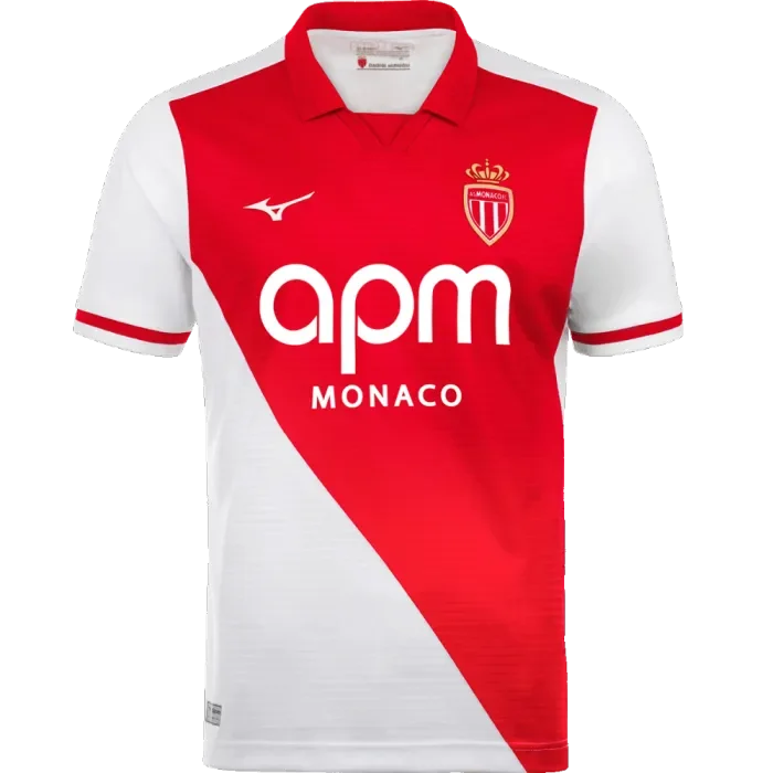 AS Monaco Home Player Man Jersey 26/27