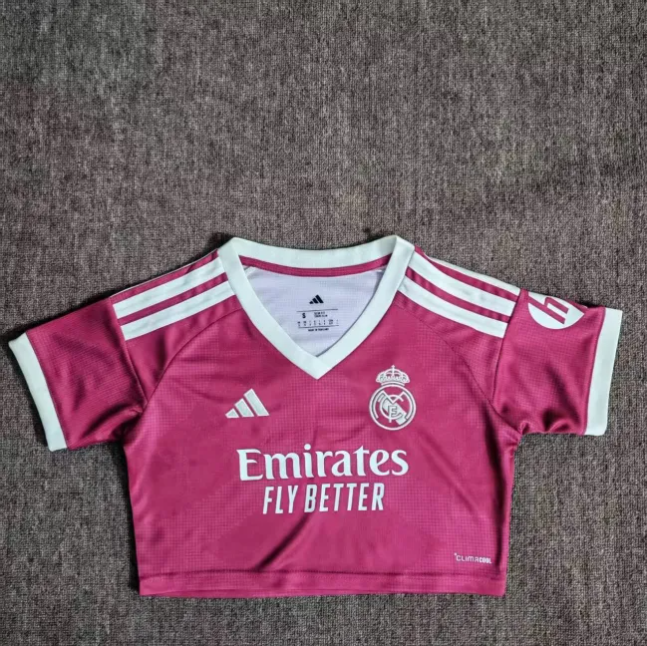 Real Madrid Third Women's Cropped Jersey