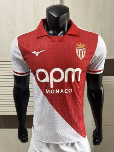 AS Monaco Home Player Man Jersey 26/27