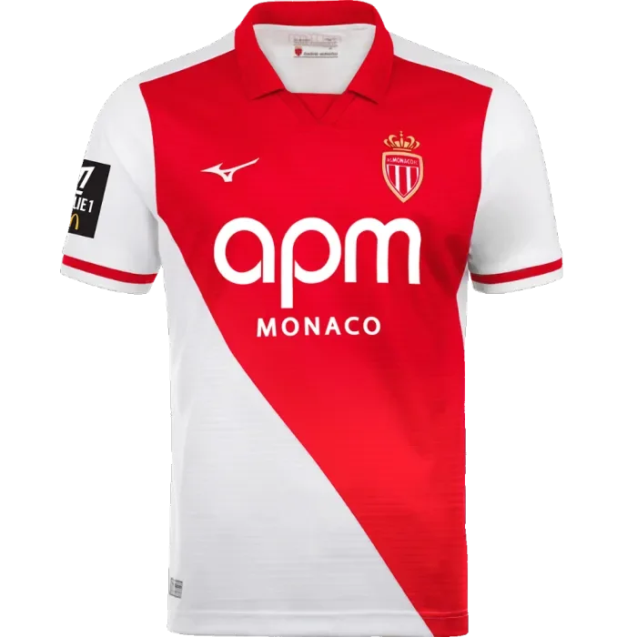 AS Monaco Home Player Man Jersey 26/27