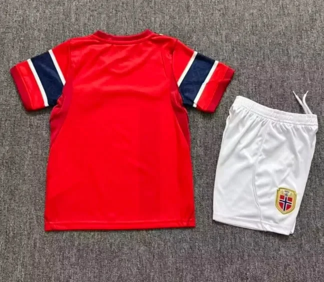 Norway 2026 World Cup Home Kids Suit & Socks