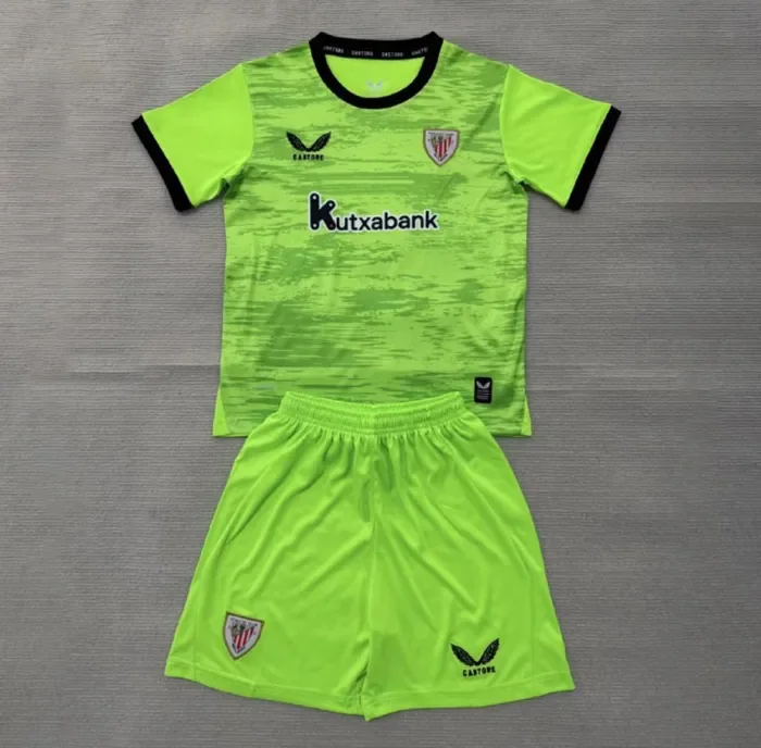Athletic Bilbao Green Goalkeeper Men Jersey Suit 26/27