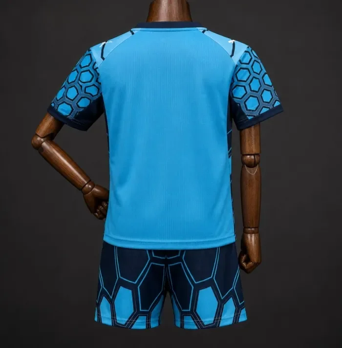 Marseille Blue Goalkeeper Kids Suit 26/27