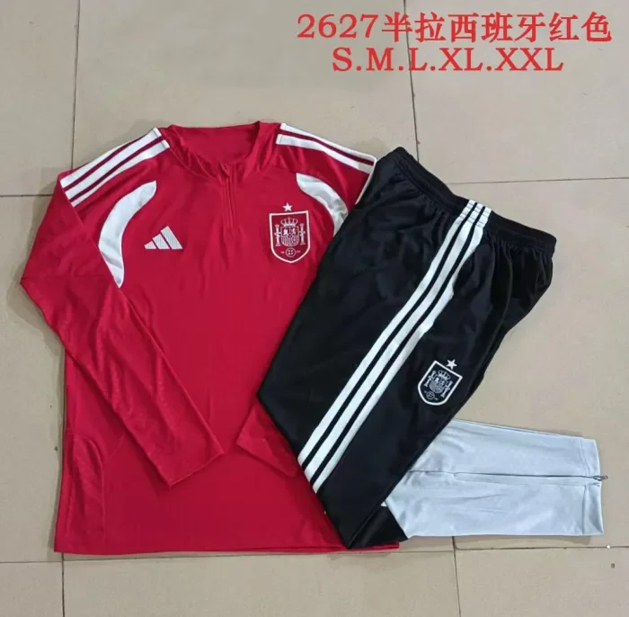 Spain Training Jersey Suit 26/27