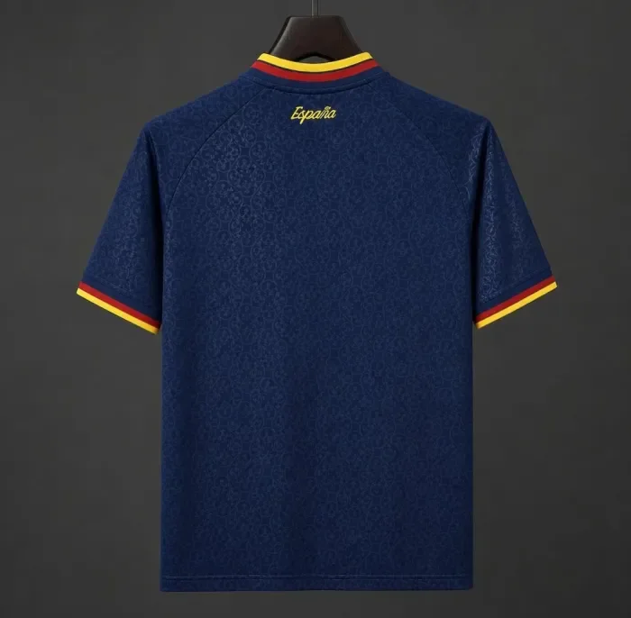 Spain 2026 Cyan Special Edition 2 Stars Man Jersey