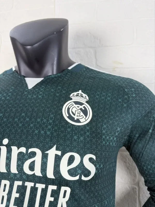 Real Madrid Away Player Long Sleeve Men Jersey 26/27