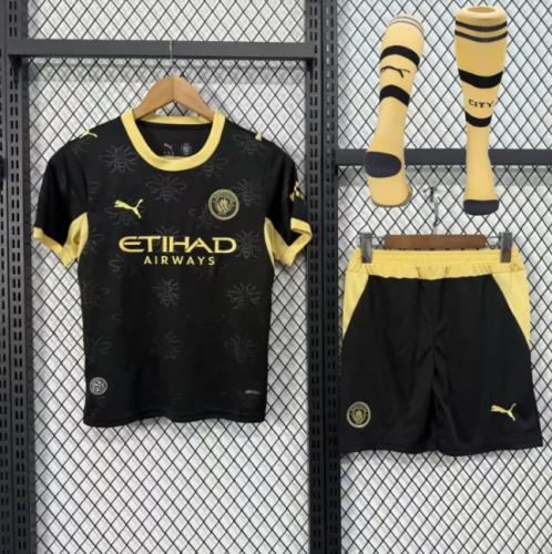 Manchester City Away Kids Suit & Socks 26/27