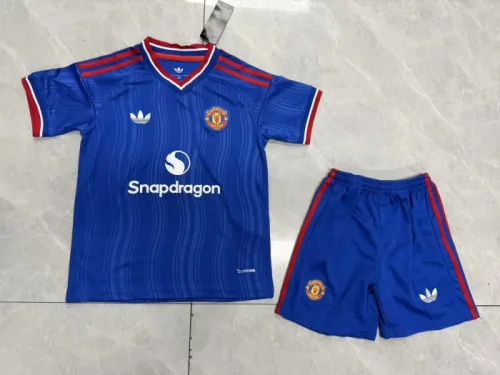Manchester United Away Kids Suit & Socks 26/27