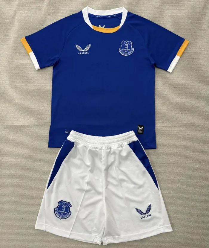 Everton Home Kids Suit & Socks 26/27