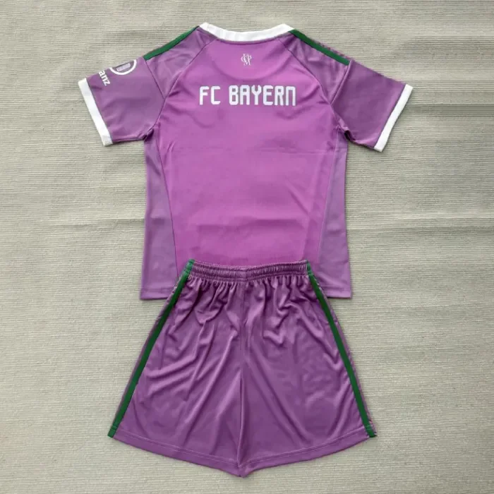 Bayern Munich Away Goalkeeper Kids Suit 26/27