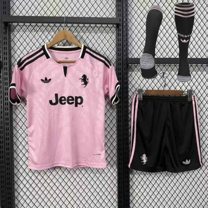 Juventus Away Kids Suit & Socks 26/27