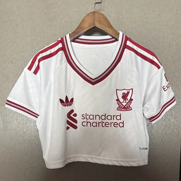 Liverpool Away Woman Cropped Jersey