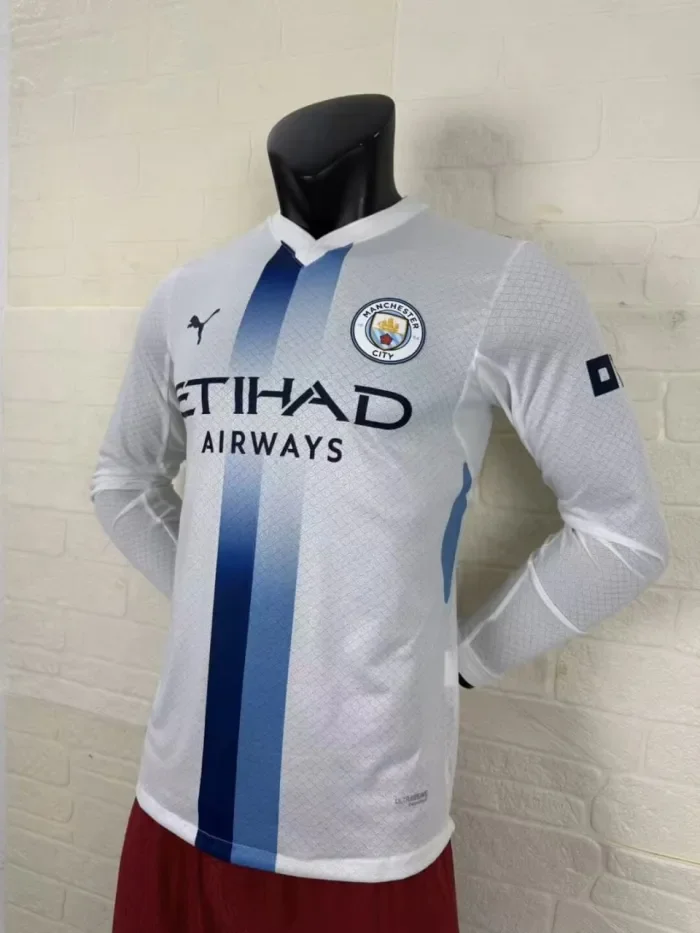 Manchester City Third Player Men Long Sleeve Jersey 26/27