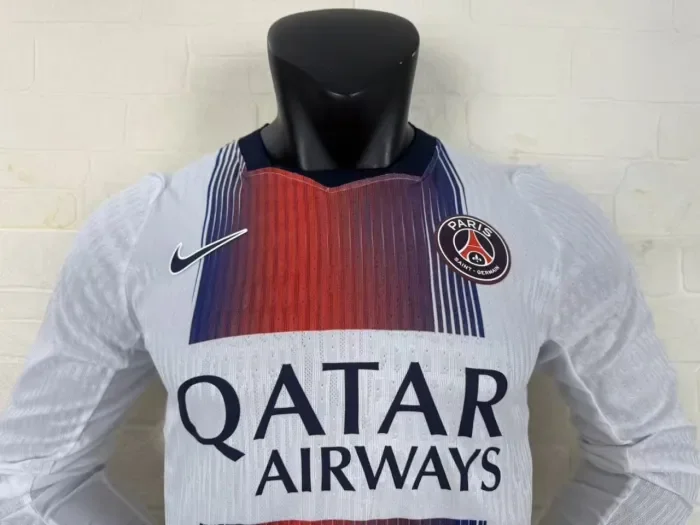 Paris Saint Germain Away Men Long Sleeve Player Jersey 26/27
