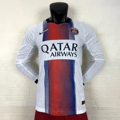 Paris Saint Germain Away Men Long Sleeve Player Jersey 26/27