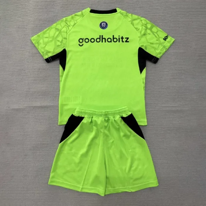 PSV Eindhoven Green Goalkeeper Kids Suit 26/27