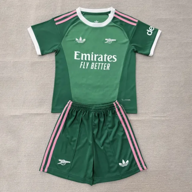 Arsenal Green Goalkeeper Kids Suit 26/27
