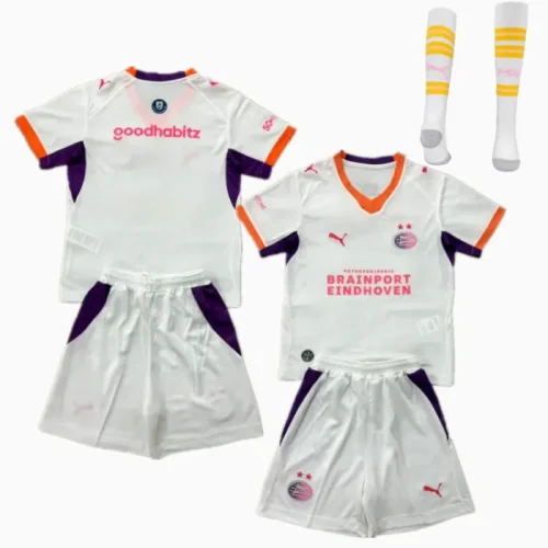 PSV Eindhoven Away Kids Suit & Socks 26/27