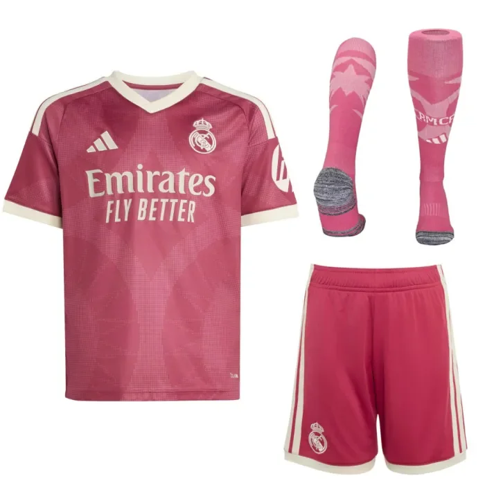 Real Madrid Third Kids Suit & Socks 26/27