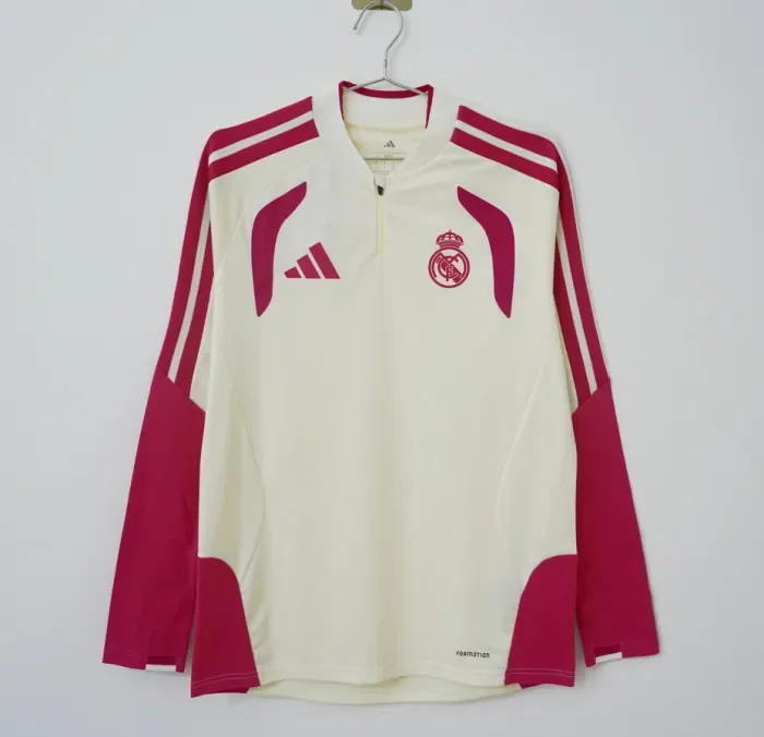 Real Madrid Player Version Quarter-Zip Training Top 2026