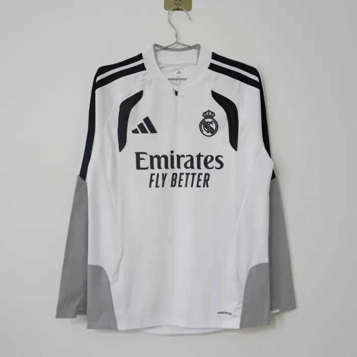 Real Madrid Player Version Quarter-Zip Training Top 2026