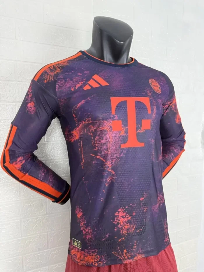 Bayern Munich Third Player Long Sleeve Jersey 26/27