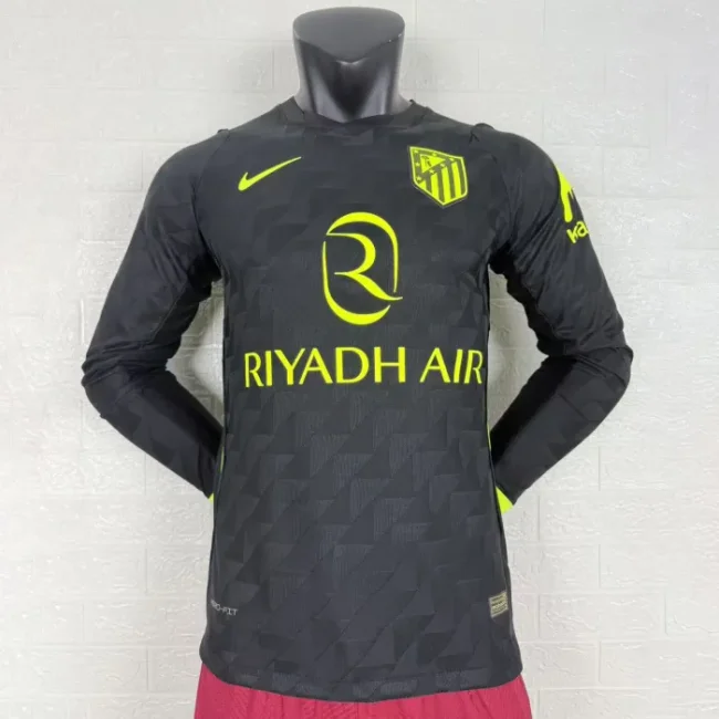 Atletico Madrid Away Player Long Sleeve Man Jersey 26/27