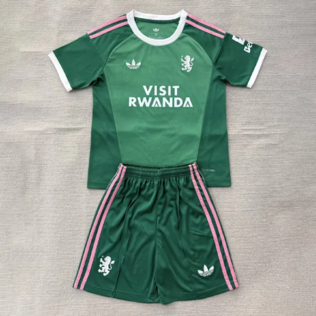 Aston Villa Green Goalkeeper Kids Suit 26/27